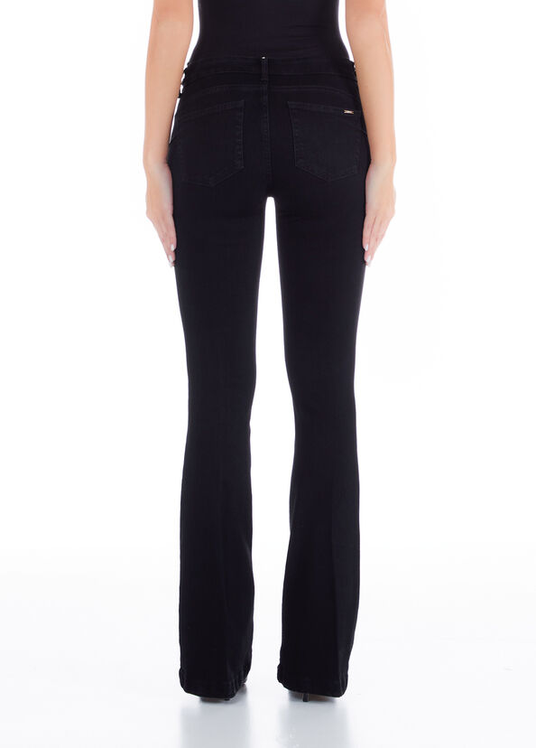 Liu Jo Jeans nero a zampa Italia