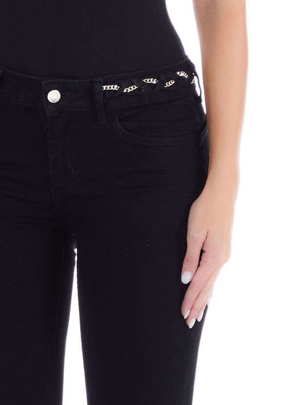 Liu Jo Jeans nero a zampa Italia