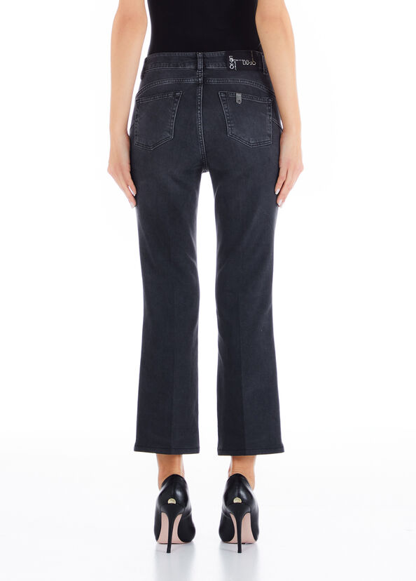 Liu Jo Jeans bootcut cropped Nuovo