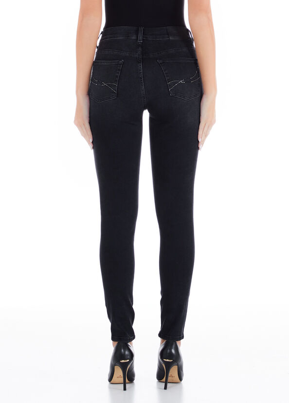 Liu Jo Jeans nero skinny vita alta Promozione