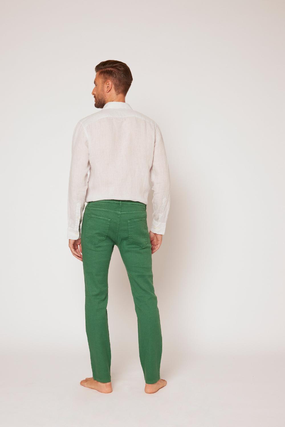 120% Lino 5 Pocket Regular Pant Nuovo