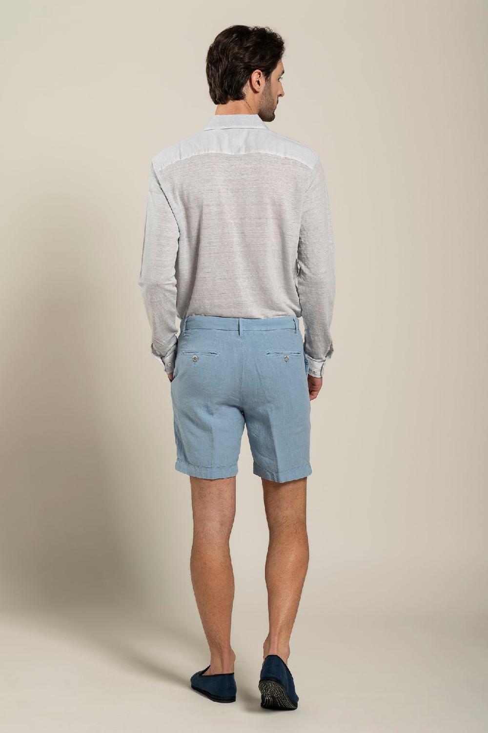 120% Lino Man Bermuda Short Acquista Ora