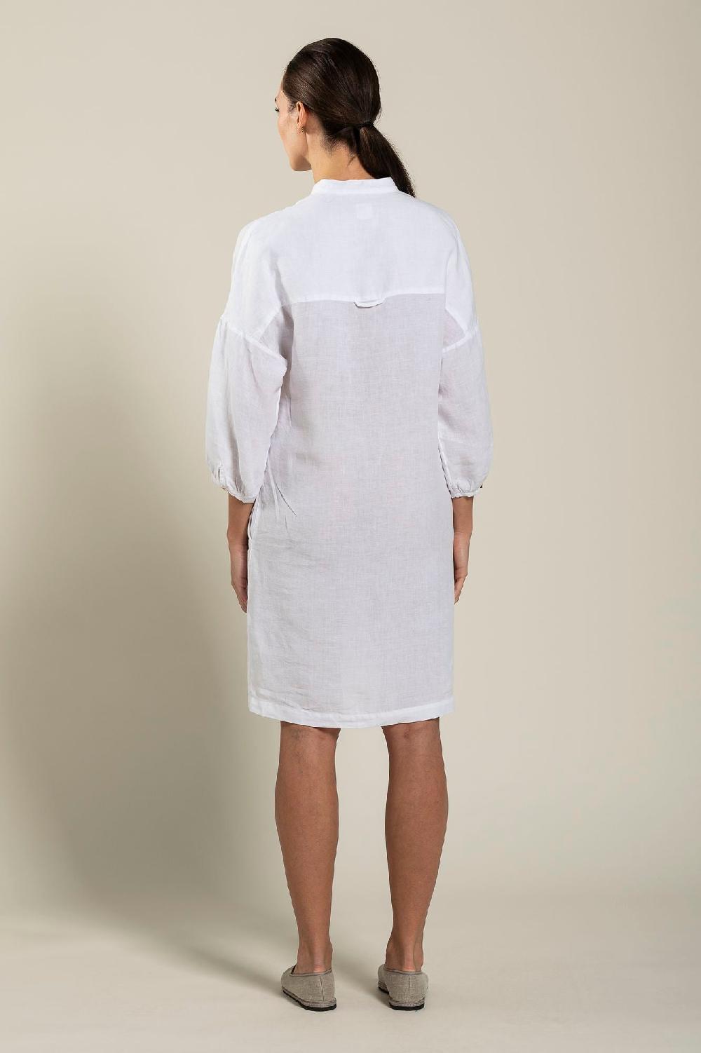 120% Lino Dress With Pockets Affare Del Giorno