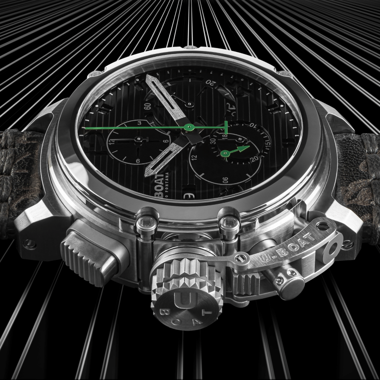 U Boat CHIMERA 46MM CHRONO SS NERO 2025
