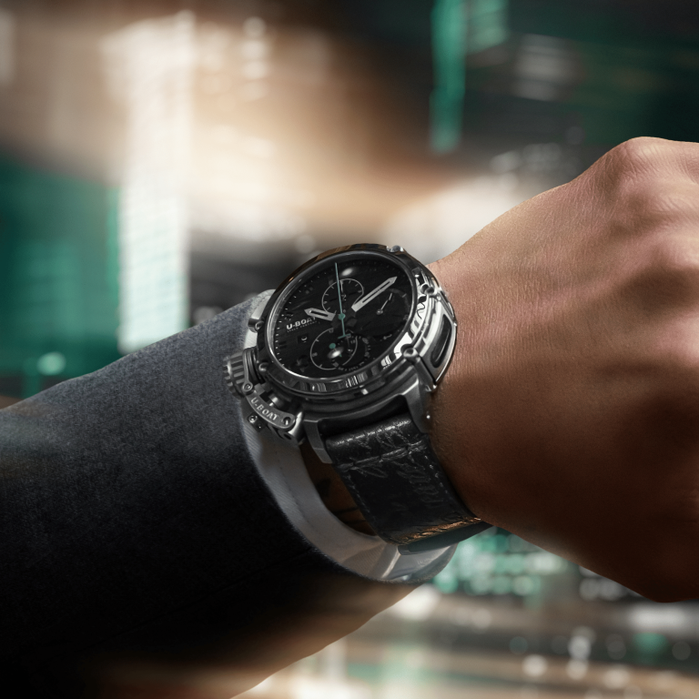 U Boat CHIMERA 46MM CHRONO SS NERO 2025
