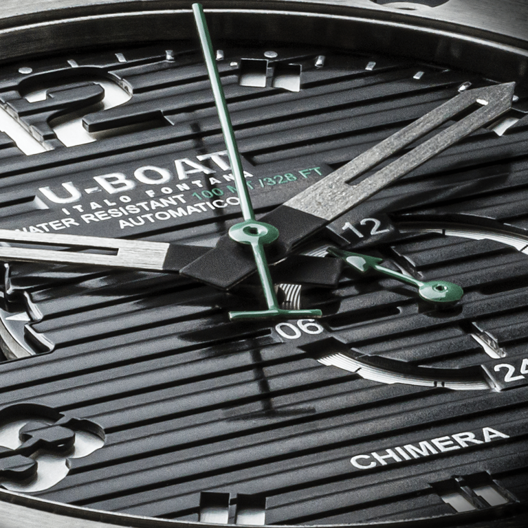 U Boat CHIMERA 46MM SS NERO Nuovo