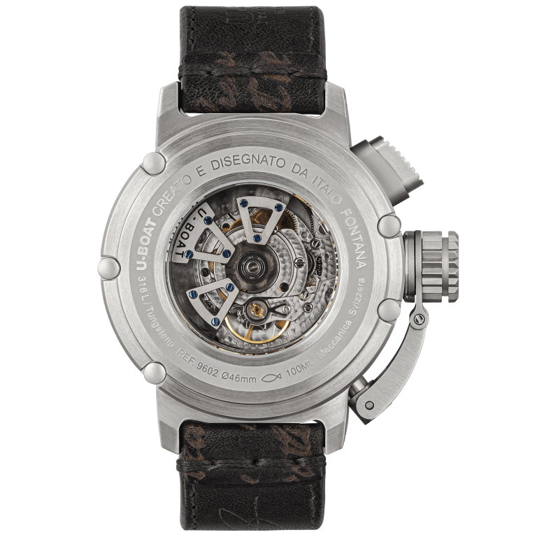 U Boat CHIMERA 46MM SS BLU Qualità