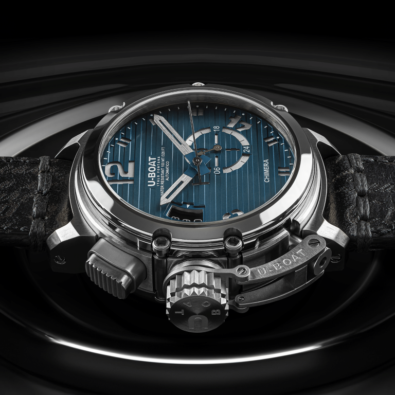 U Boat CHIMERA 46MM SS BLU Qualità