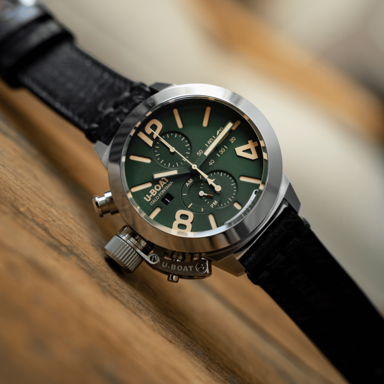 U Boat CLASSICO 45 TUNGSTENO CAS GREEN Soddisfazione Garantita