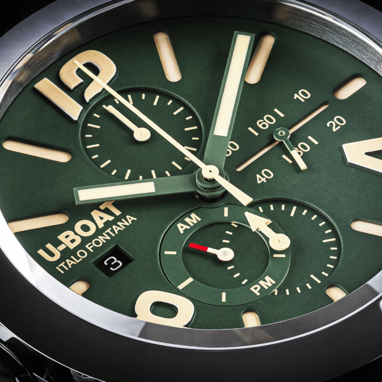 U Boat CLASSICO 45 TUNGSTENO CAS GREEN Soddisfazione Garantita