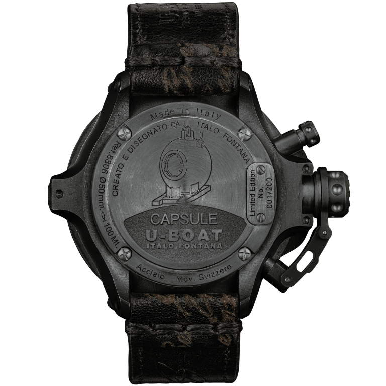 U Boat CAPSULE 50MM PVD BK BL Acquista Ora