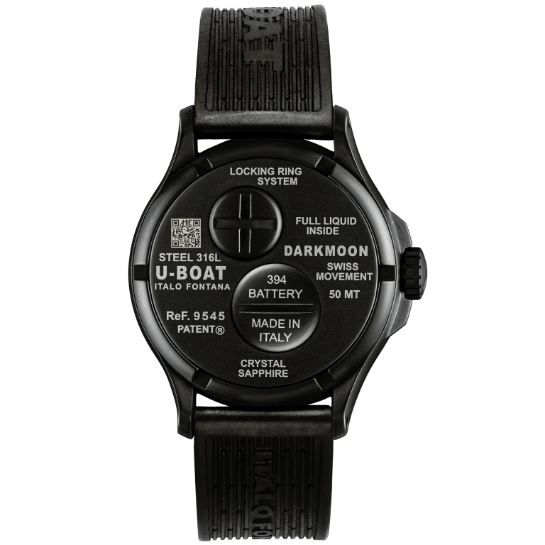 U Boat DARKMOON 40 MM BK BLACK CURVED PVD Novità