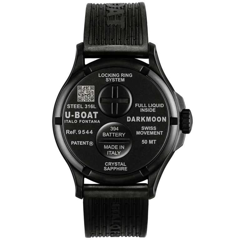 U Boat DARKMOON 44 MM BK BLACK CURVED PVD Presa