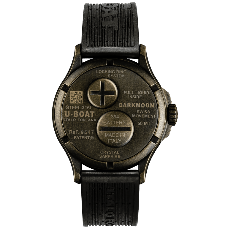 U Boat DARKMOON 40 MM BR BLACK VINTAGE Sconto