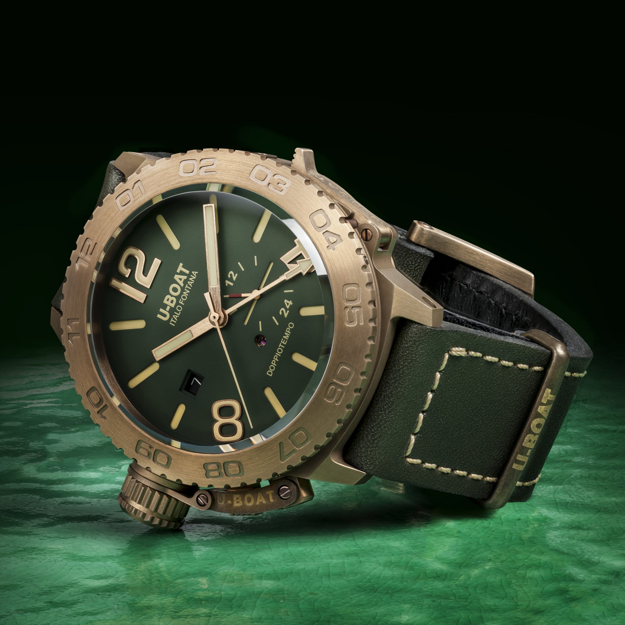 U Boat DOPPIOTEMPO 46MM BRONZO GR Outlet