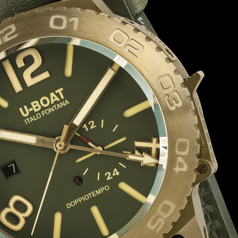 U Boat DOPPIOTEMPO 46MM BRONZO GR Outlet
