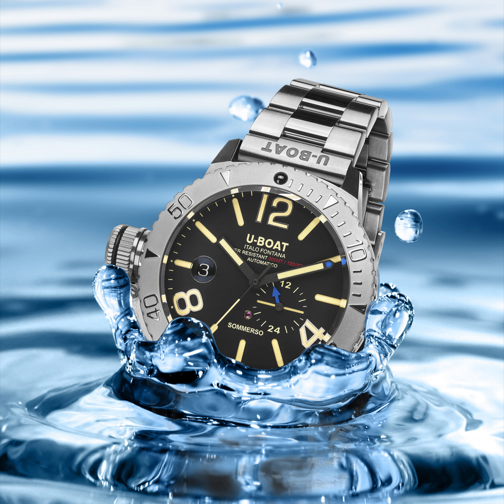 U Boat SOMMERSO/A BRACELET 46MM Saldi