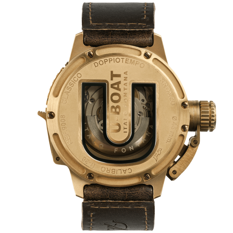U Boat DOPPIOTEMPO 46MM BRONZO BR Vendita Calda