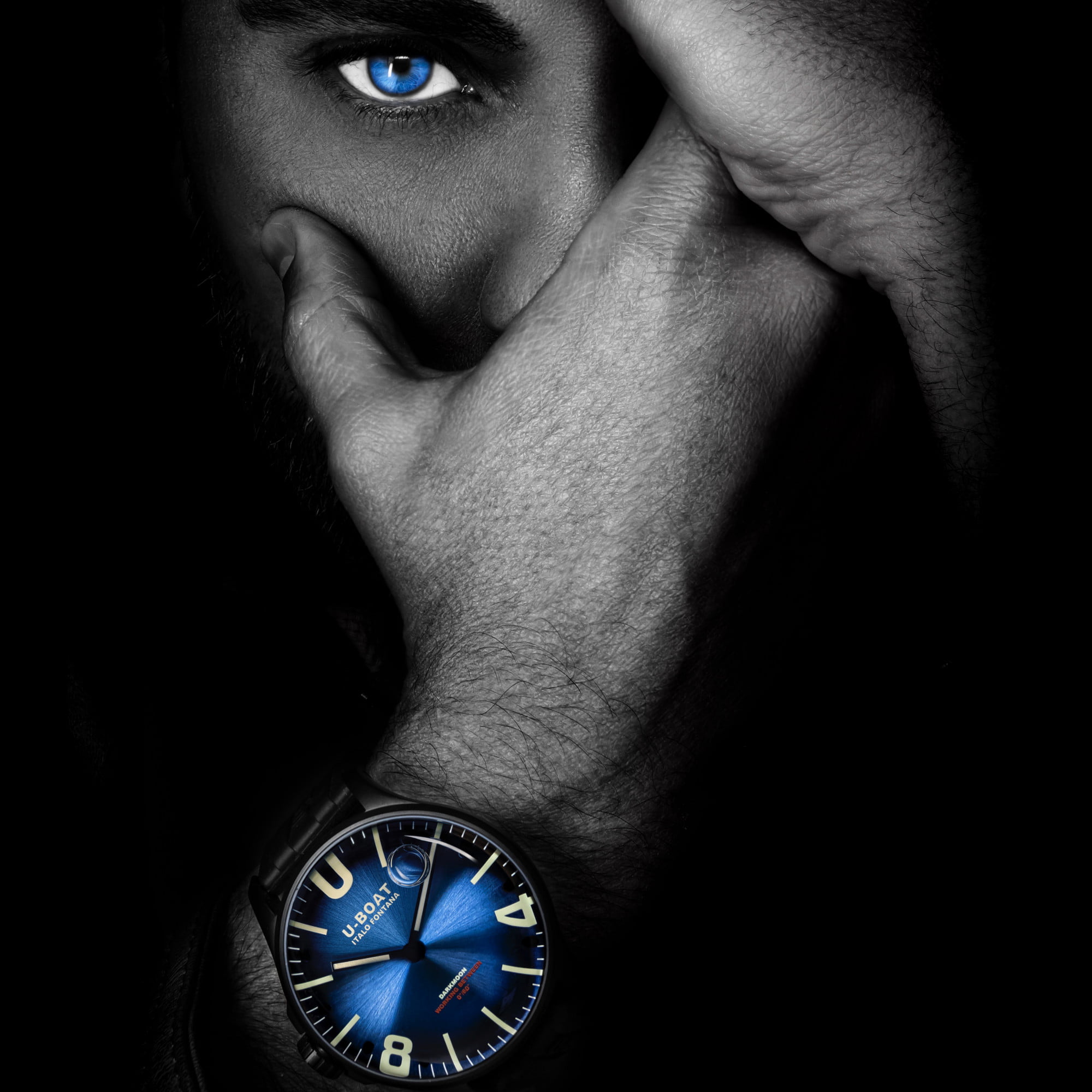 U Boat DARKMOON 44MM BLUE PVD SOLEIL I Più Venduti