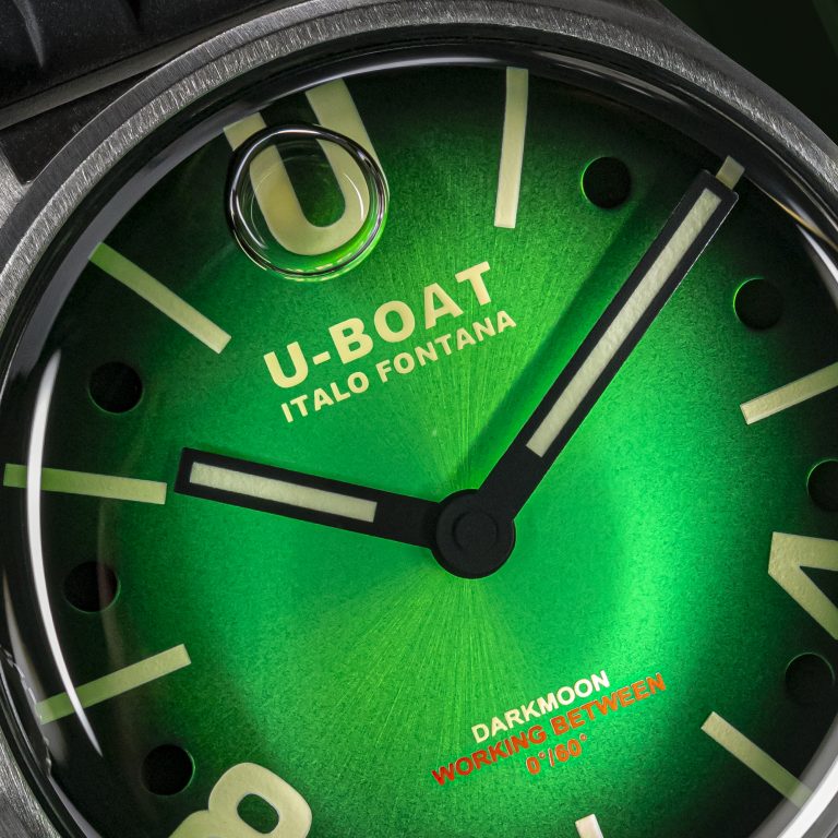 U Boat DARKMOON 40 MM GREEN SS SOLEIL Promozione