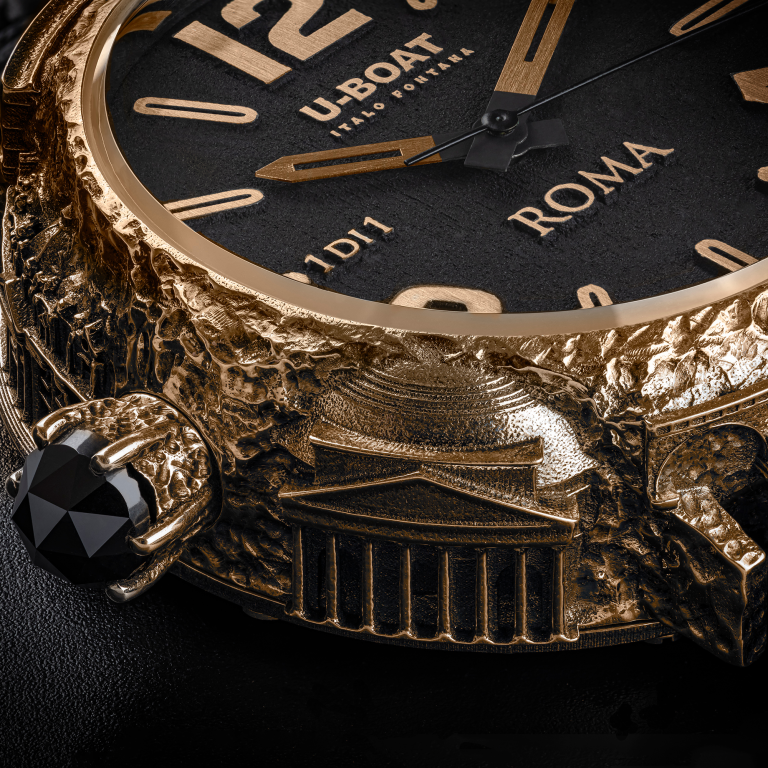 U Boat ROMA 45MM BRONZE DIAMOND Soddisfazione Garantita