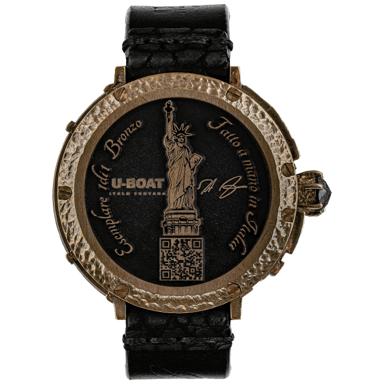 U Boat NEW YORK 45MM BRONZE DIAMOND Consegna Veloce