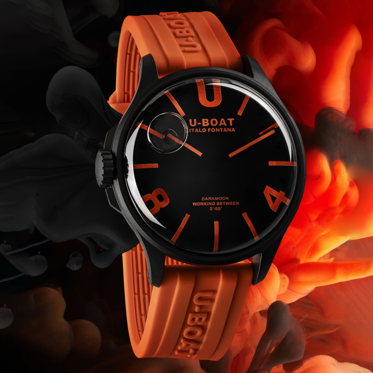 U Boat DARKMOON 44MM BK ORANGE PVD Outlet