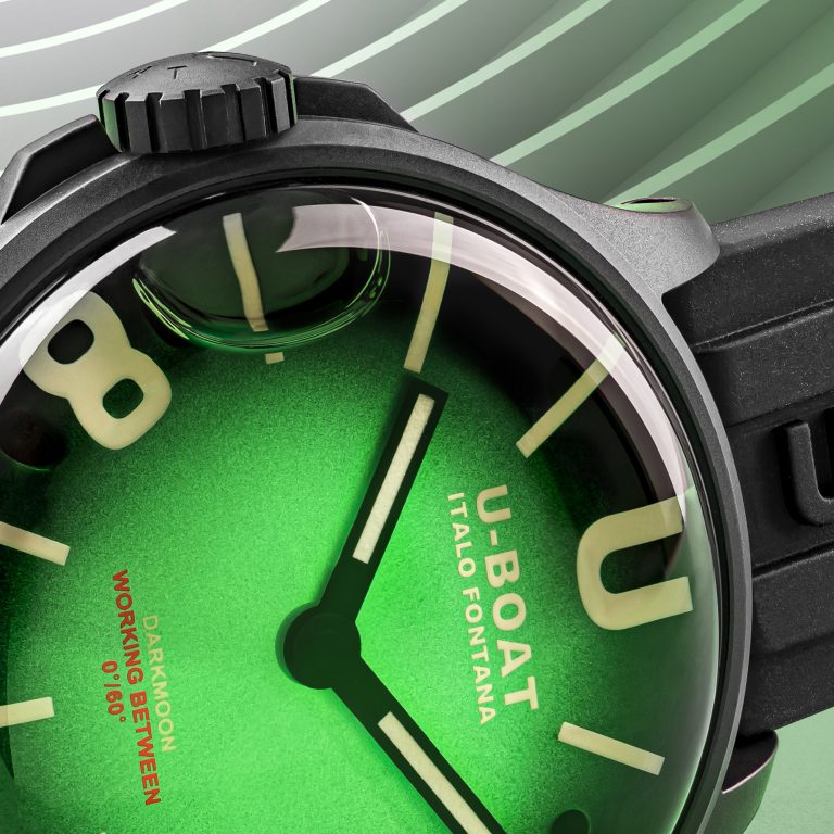 U Boat DARKMOON 40 MM GREEN PVD SOLEIL In Vendita