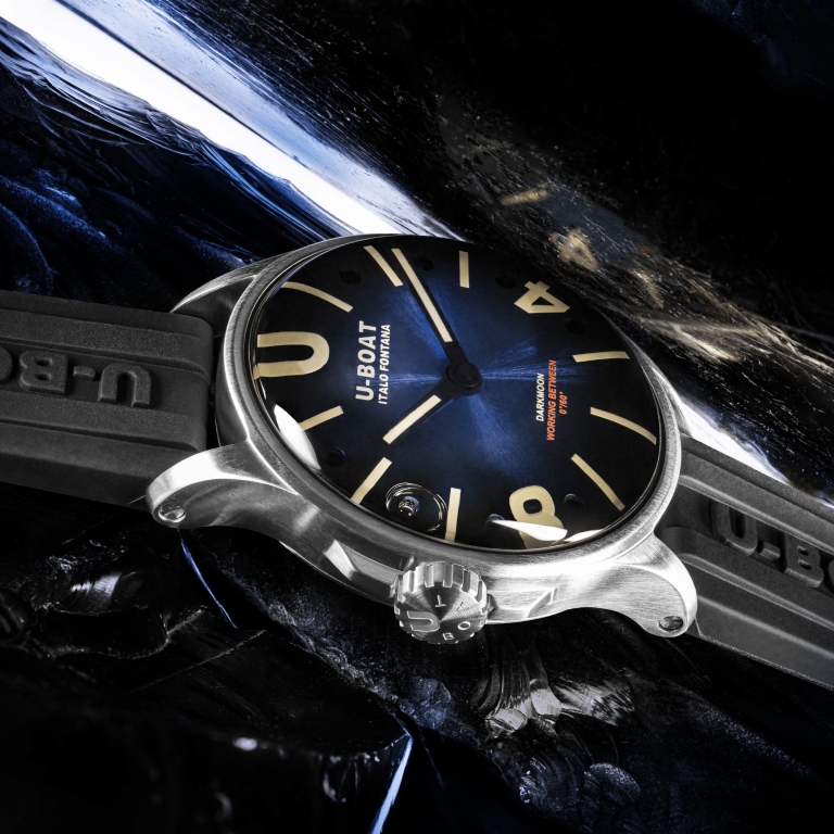 U Boat DARKMOON 40 MM BLUE SS In Linea