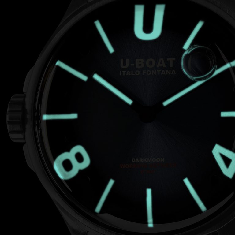 U Boat DARKMOON 40 MM BLUE SS In Linea