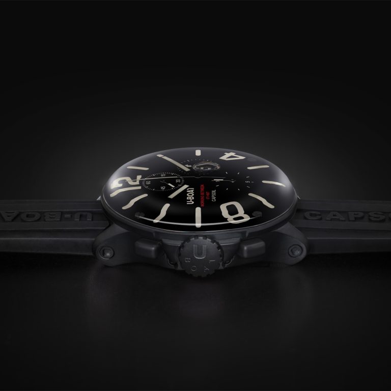 U Boat CAPSOIL CHRONO 45MM DLC Spedizione Gratuita