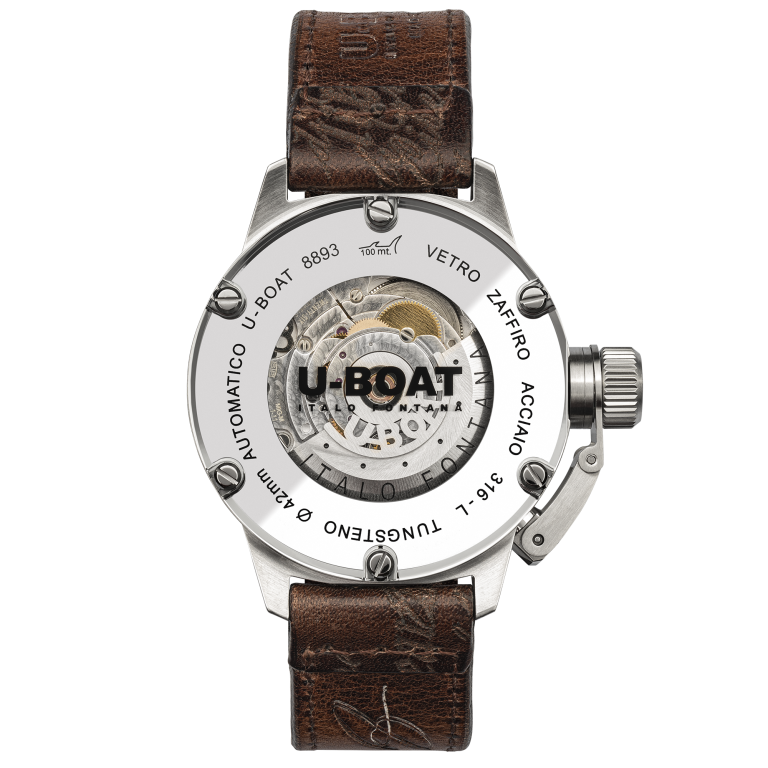 U Boat CLASSICO 42MM TUNGSTENO BLACK Negozi Online