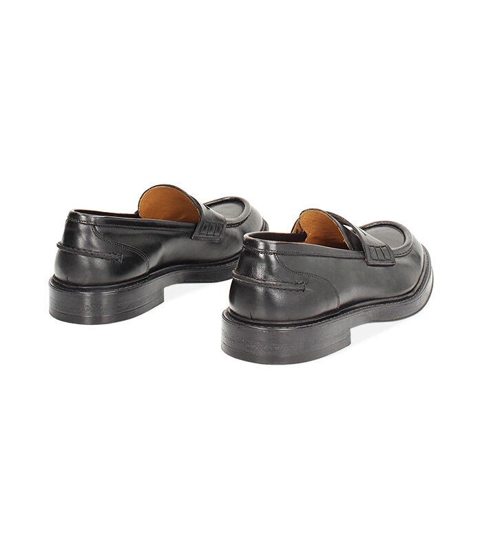 Valerio 1966 CALZATURA UOMO MOCASSINO PELLE NERO Promozione