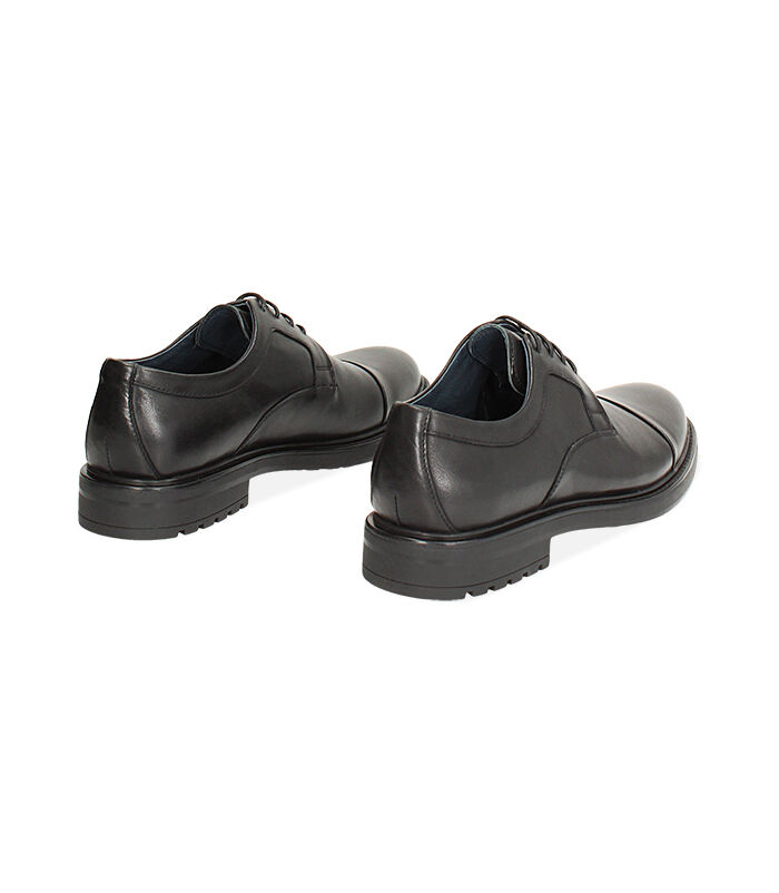 Valerio 1966 Stringate in pelle nere casual | Valerio 1966 Promozione Limitata