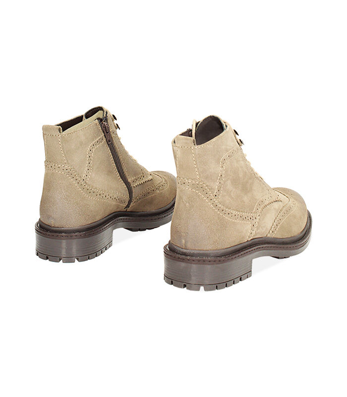 Valerio 1966 Polacchino di camoscio beige | Valerio 1966 Offerta