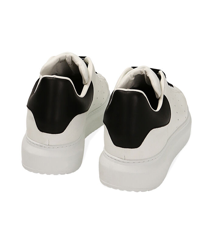 Valerio 1966 Sneakers uomo bianco/nero in pelle | Valerio 1966 Moda
