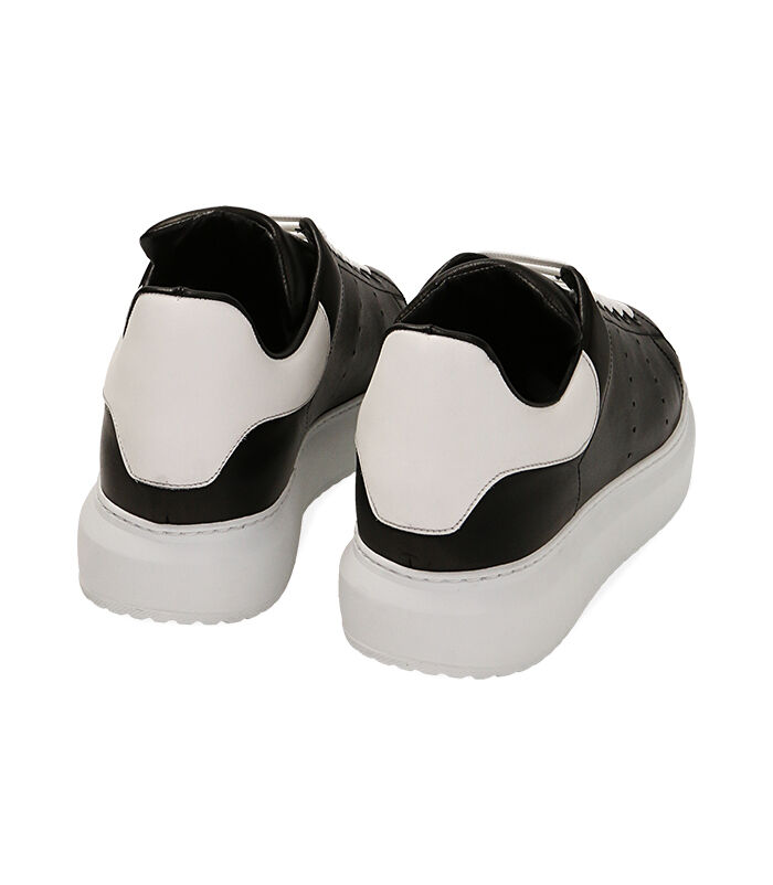 Valerio 1966 Sneakers uomo nero/bianco in pelle | Valerio 1966 2025