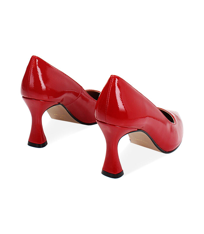 Valerio 1966 Décolleté rosse in naplak tacco 7 cm | Valerio 1966 Negozi Online
