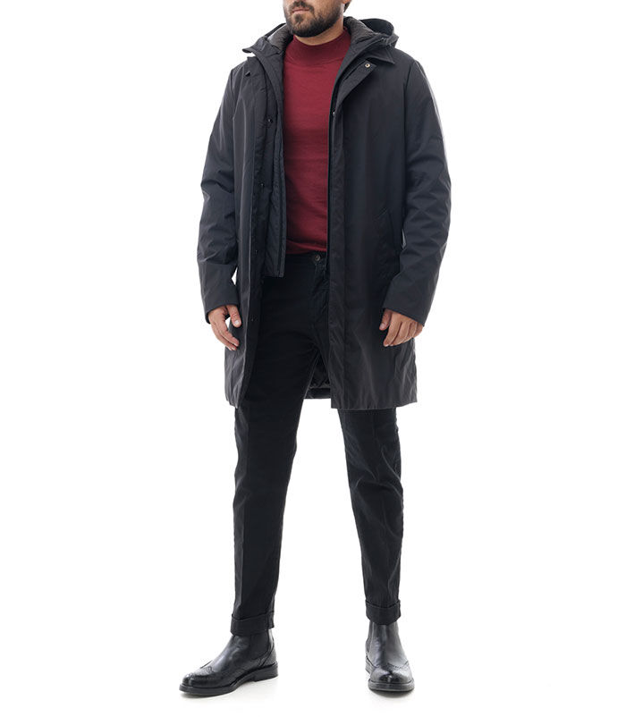 Valerio 1966 Piumino longuette nero | Valerio 1966 Saldi