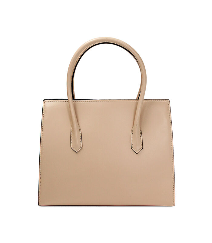 Valerio 1966 Borsa donna a mano beige rigida | Valerio 1966 Pezzi Unici