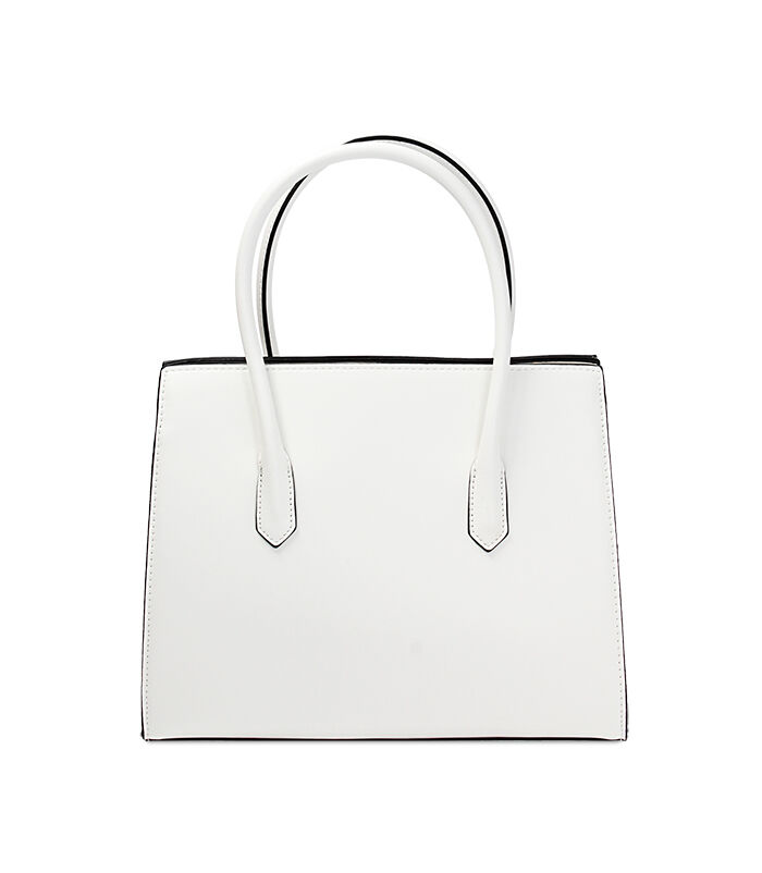 Valerio 1966 Borsa donna a mano bianca rigida | Valerio 1966 Soddisfazione Garantita