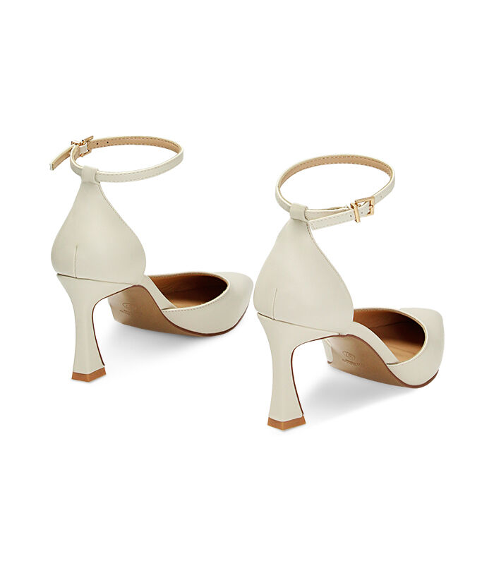 Valerio 1966 Décolleté Open Shank panna tacco 7 5 cm | Valerio 1966 Shopping Online