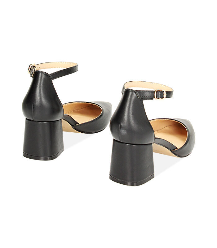 Valerio 1966 Décolleté donna cinturino nere tacco 6 cm | Valerio 1966 Nuovo