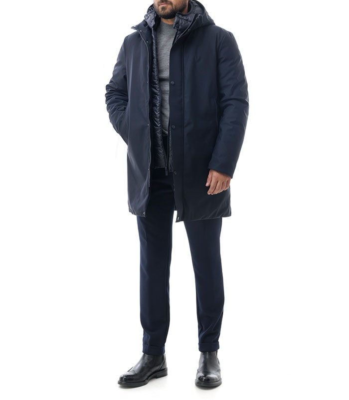 Valerio 1966 Impermeabile blu | Valerio 1966 Negozi Online