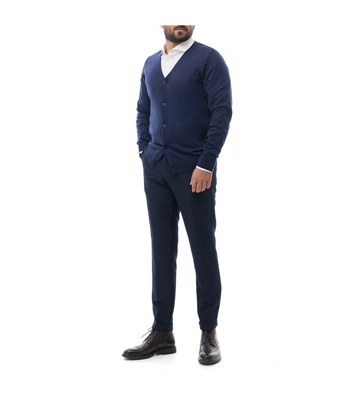 Valerio 1966 Cardigan blu | Valerio 1966 Online