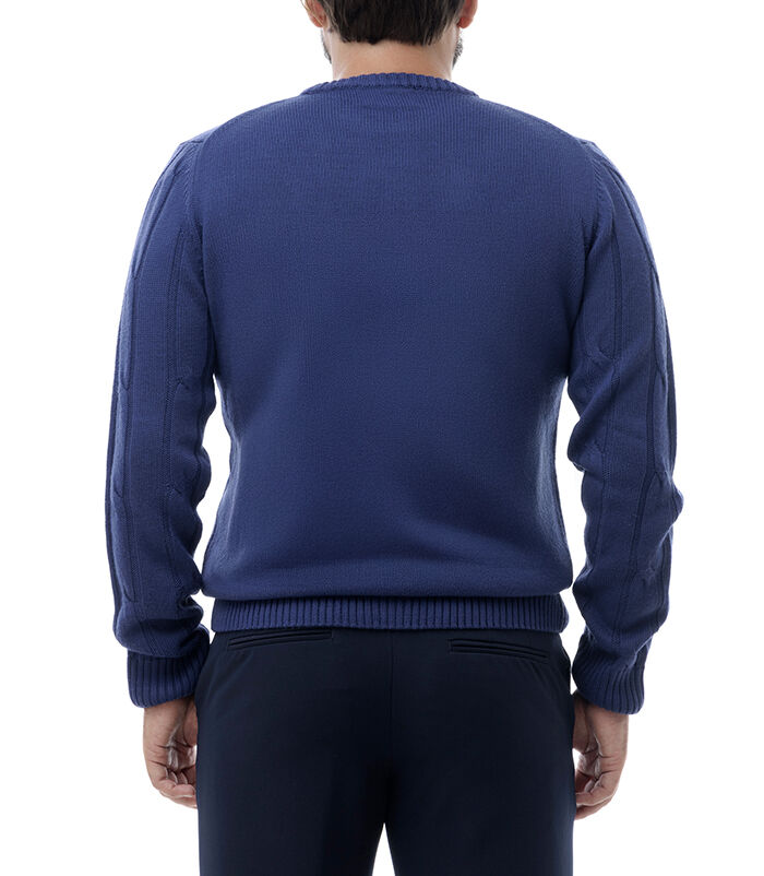 Valerio 1966 Maglione blu a trecce | Valerio 1966