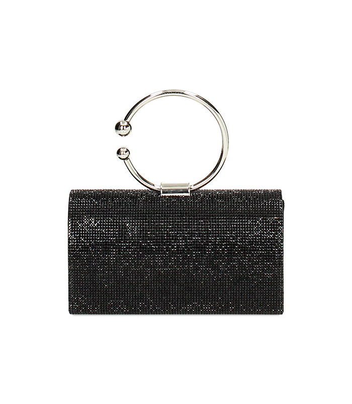 Valerio 1966 Minibag nera con pietre | Valerio 1966 Qualità Garantita