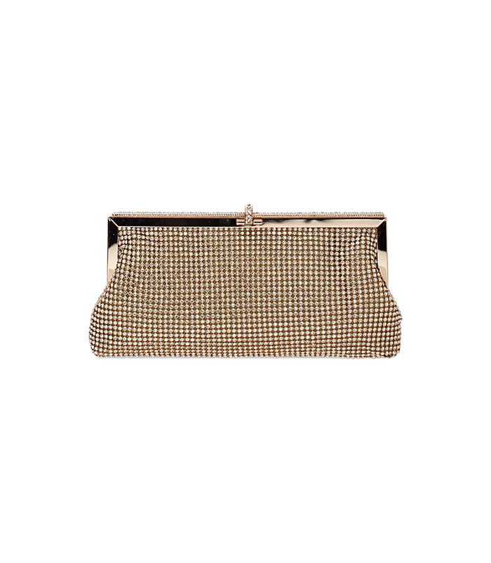Valerio 1966 Pochette gioiello con chiusura clutch color oro | Valerio 1966 Negozi Online