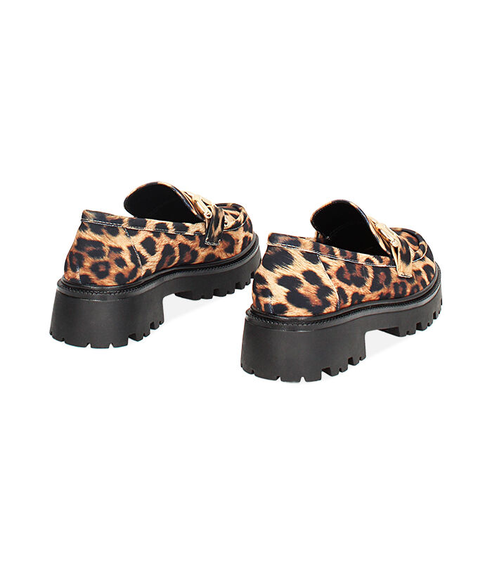 Valerio 1966 Mocassini leopard in lycra | Valerio 1966 Novità