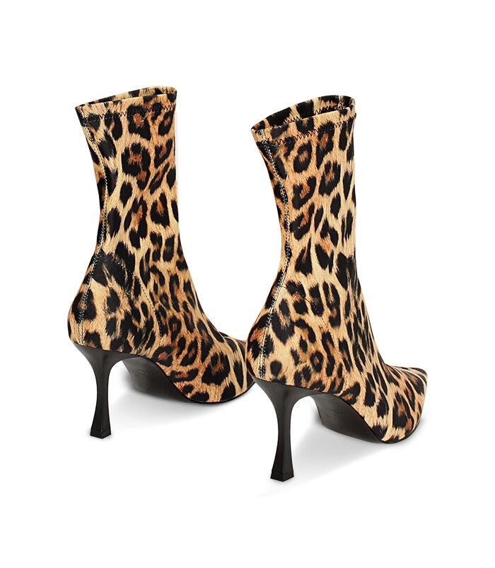 Valerio 1966 Tronchetto leopardato in lycra tacco 8 cm | Valerio 1966 Offerte